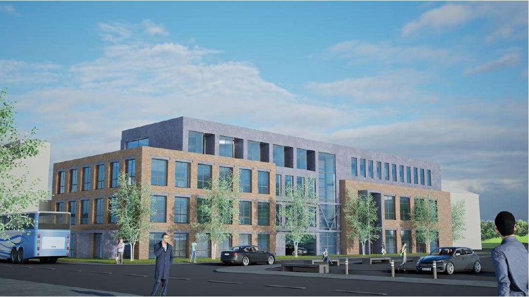 Visualisierung - Bürofläche in 32756 Detmold mit 2000m² mieten