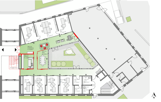 Erdgeschoss - Büro in 33775 Versmold mit 311m² mieten