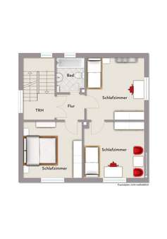 Obergeschoss - Zweifamilienhaus in 33330 Gütersloh mit 114m² kaufen