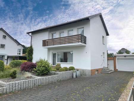 Vorderansicht Vorderansicht - Einfamilienhaus in 33378 Rheda-Wiedenbrück mit 114m² kaufen