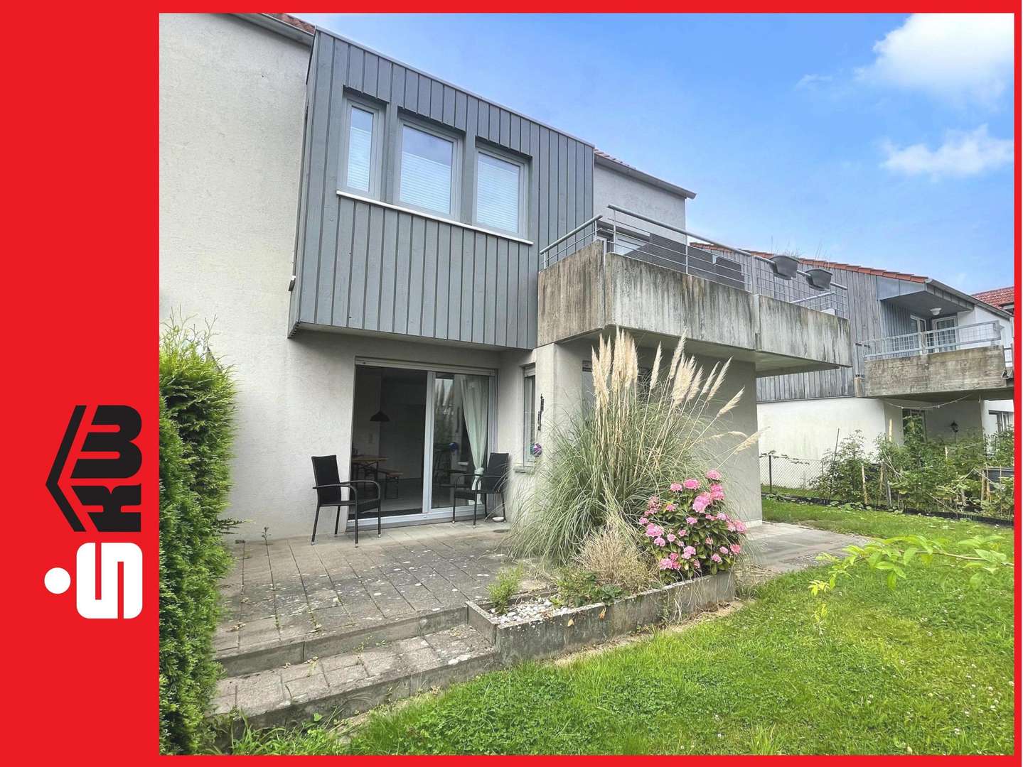 Terrassenansicht Terrassenansicht - Erdgeschosswohnung in 33442 Herzebrock-Clarholz mit 59m² kaufen