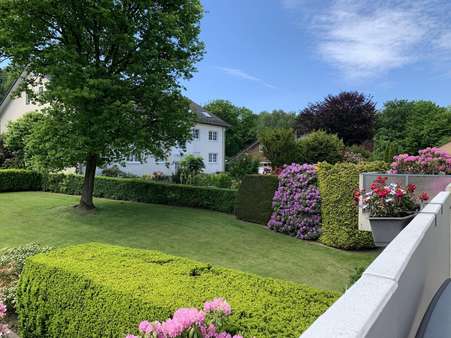 Ausblick vom Balkon Ausblick vom Balkon - Etagenwohnung in 33605 Bielefeld mit 111m² kaufen