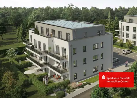 Moderne Neubauwohnung im neuen Wohnquartier in Heepen!