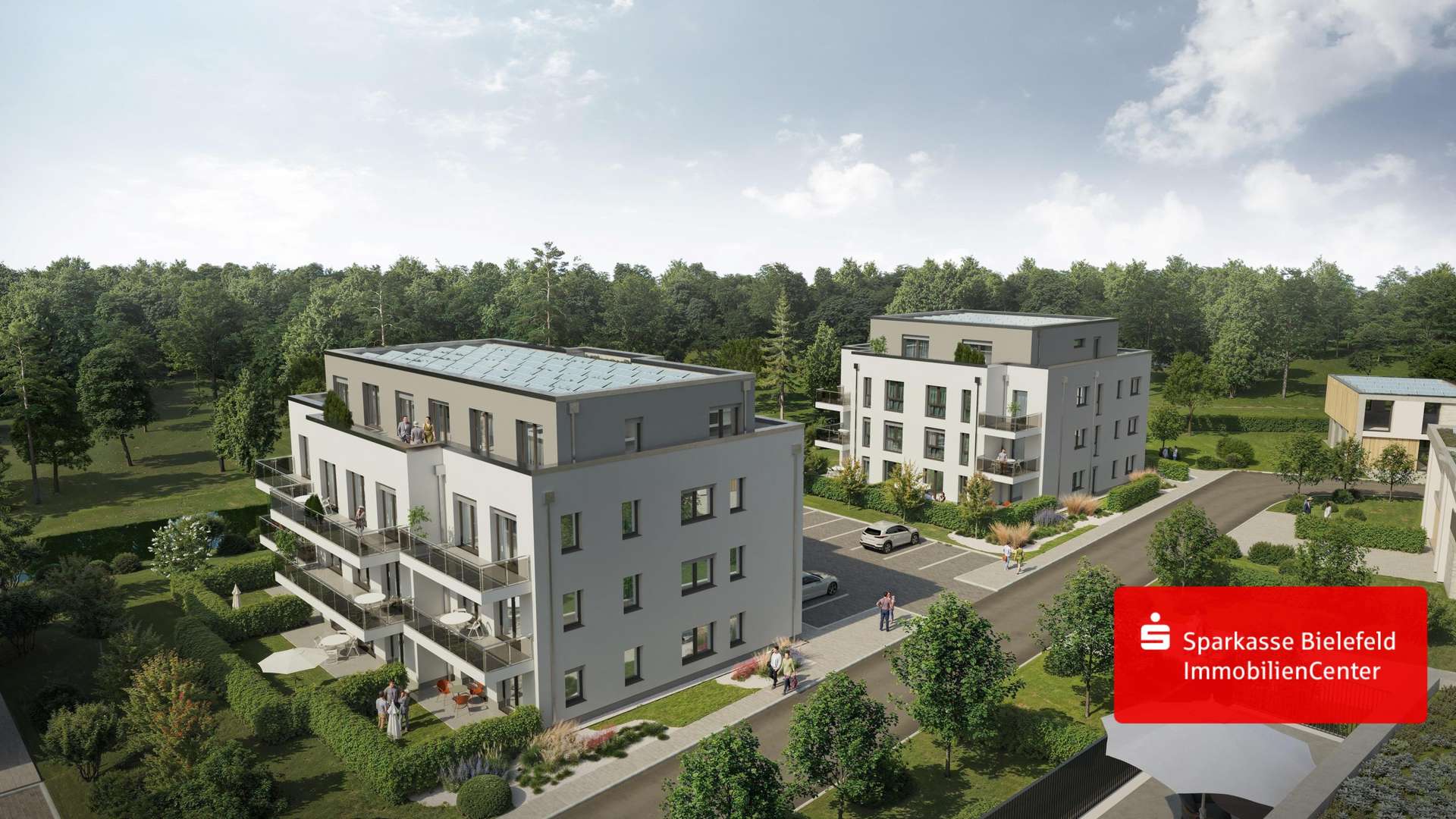 Außenansicht - Erdgeschosswohnung in 33719 Bielefeld mit 107m² kaufen