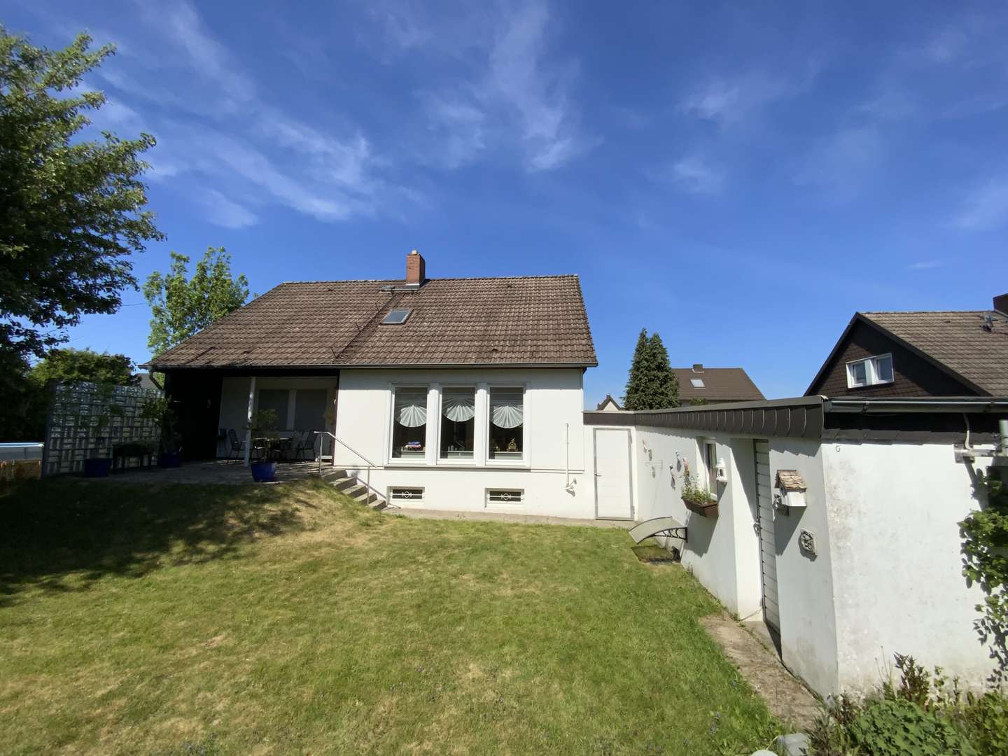 Hinteransicht - Einfamilienhaus in 33818 Leopoldshöhe mit 105m² kaufen
