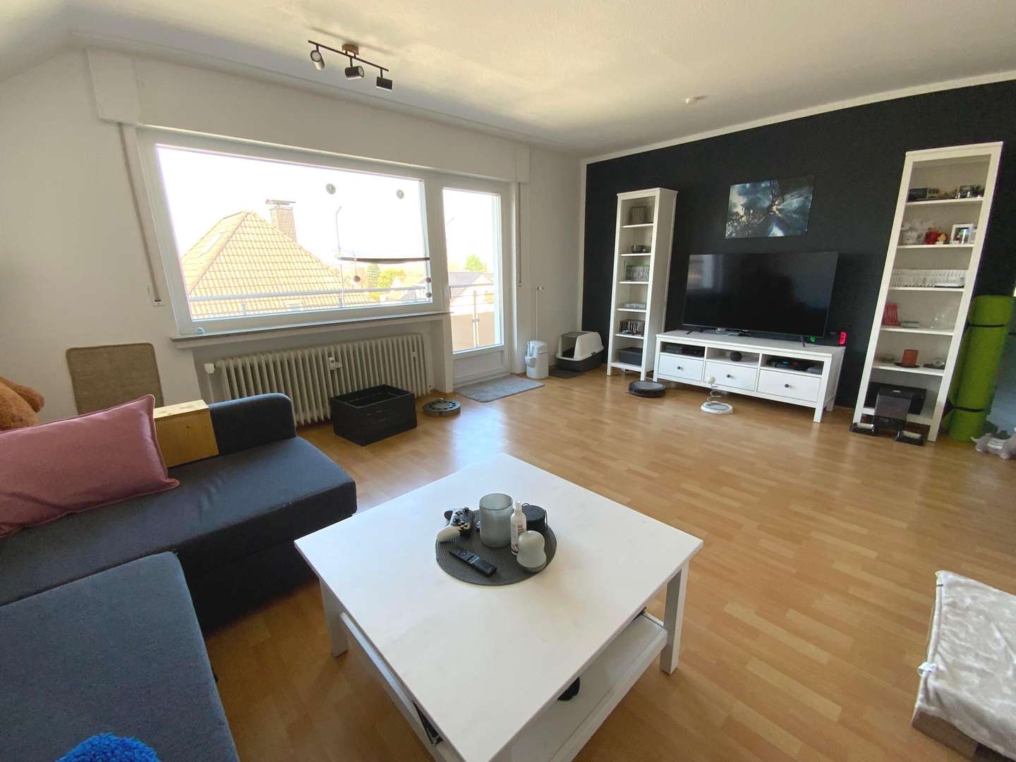 Wohnzimmer - Dachgeschosswohnung in 32105 Bad Salzuflen mit 80m² kaufen