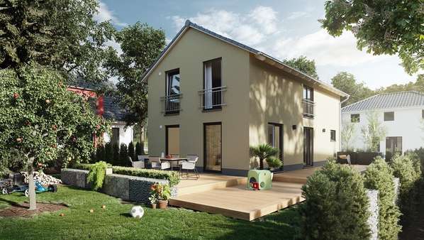 Aura-125-trend, Gartenans. - Einfamilienhaus in 32699 Extertal mit 125m² günstig kaufen