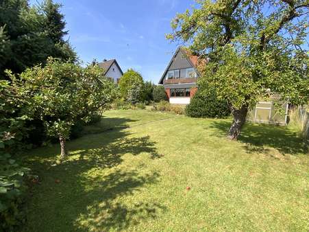 der Garten kann auch bebaut werden der Garten kann auch bebaut werden - Einfamilienhaus in 32107 Bad Salzuflen mit 127m² kaufen