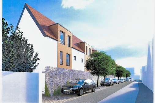 Straßenansicht  - Reiheneckhaus in 32657 Lemgo mit 162m² kaufen