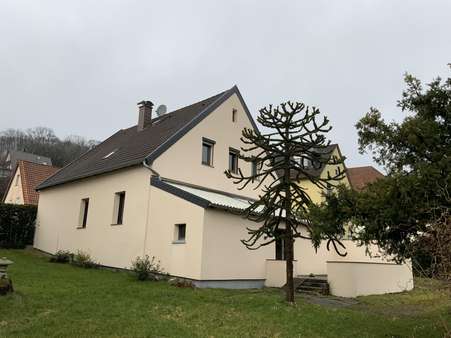 Hinteransicht - Zweifamilienhaus in 33813 Oerlinghausen mit 160m² kaufen