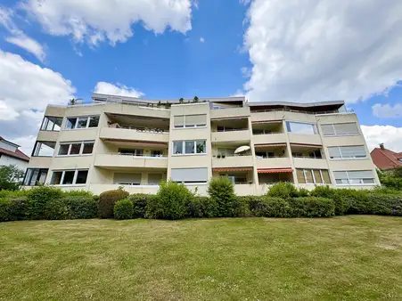 Stadtnah mit Balkon im Hochparterre