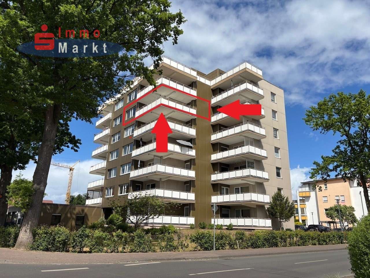 Süd-Ost-Ansicht Süd-Ost-Ansicht - Etagenwohnung in 32339 Espelkamp mit 69m² kaufen