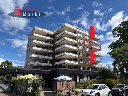 Süd-West-Ansicht Süd-West-Ansicht - Etagenwohnung in 32339 Espelkamp mit 69m² kaufen