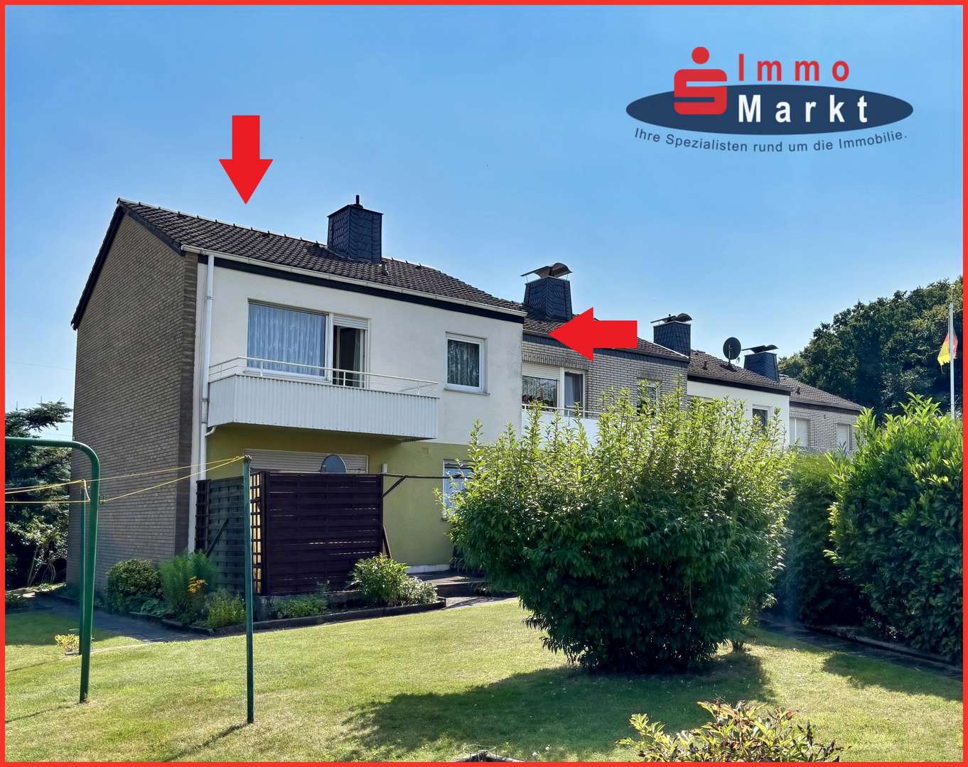 Außenansicht - Reihenendhaus in 32457 Porta Westfalica mit 87m² kaufen