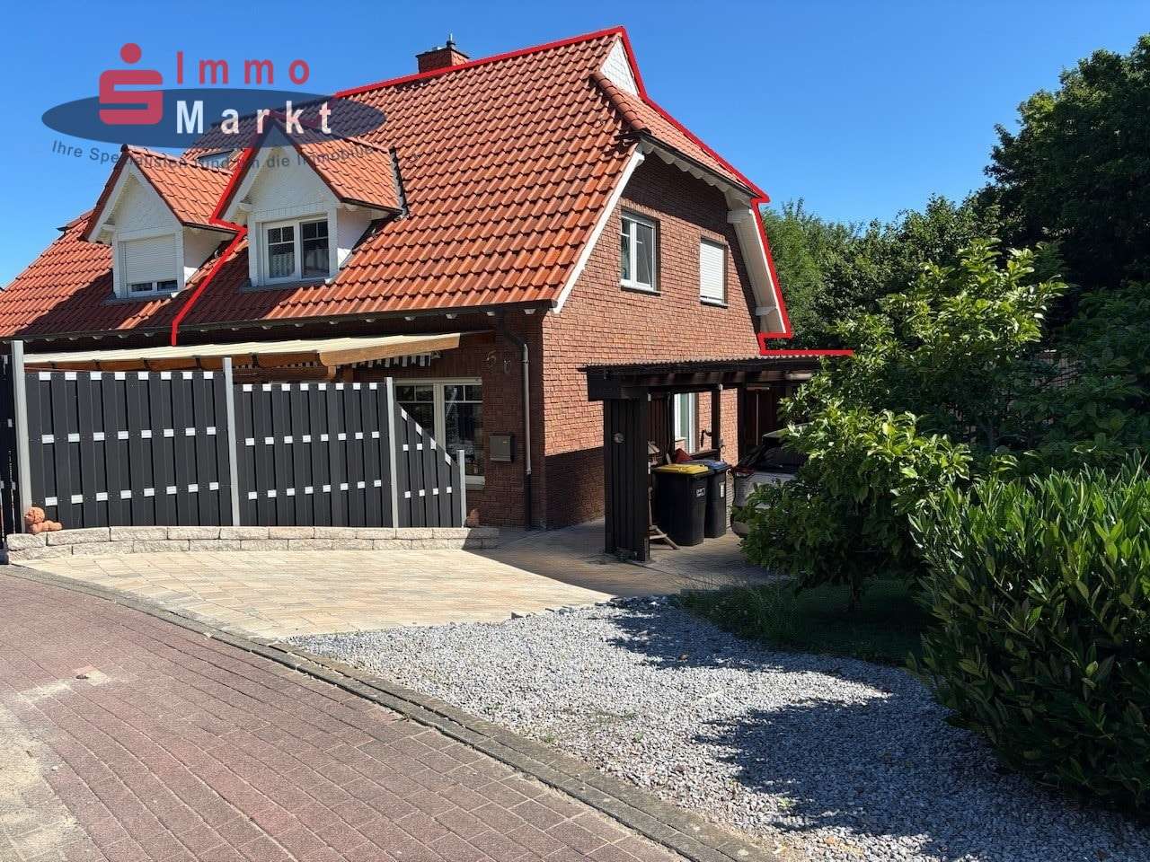 Doppelhaushälfte rechts Doppelhaushälfte rechts - Doppelhaushälfte in 32312 Lübbecke mit 108m² kaufen