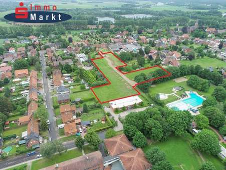 Luftaufnahme - Grundstück in 32469 Petershagen mit 585m² kaufen