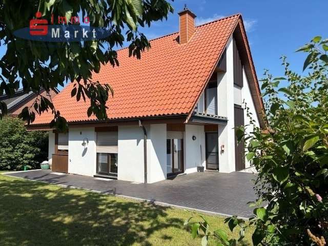 Gartenansicht Gartenansicht - Einfamilienhaus in 32312 Lübbecke mit 133m² kaufen