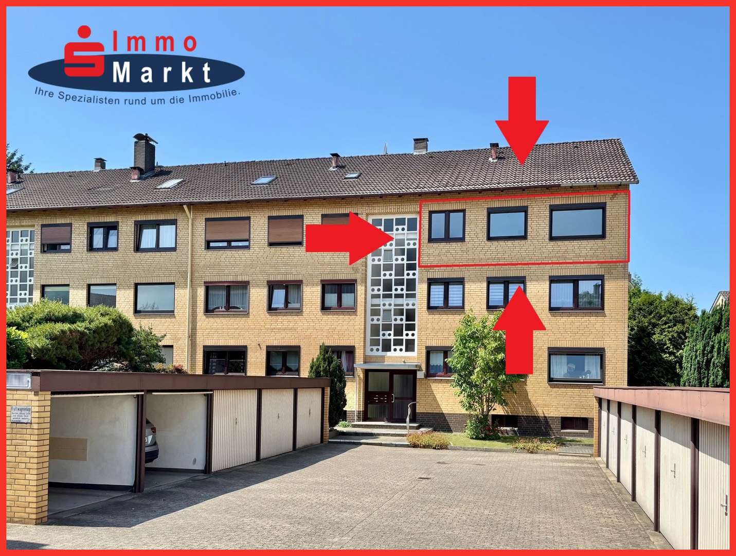 Ansicht Hauseingang - Bild I Ansicht Hauseingang - Bild I - Etagenwohnung in 32427 Minden mit 77m² kaufen