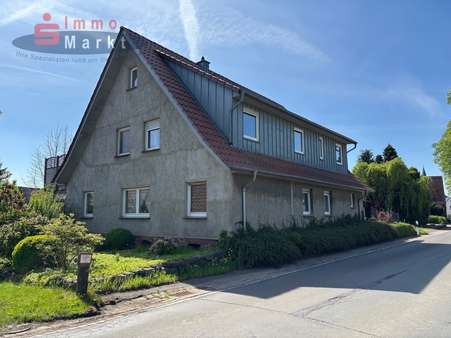 Nord-West-Ansicht - Zweifamilienhaus in 32609 Hüllhorst mit 273m² kaufen
