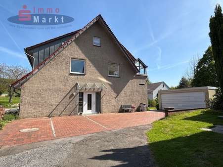 Süd-Ansicht - Zweifamilienhaus in 32609 Hüllhorst mit 273m² kaufen