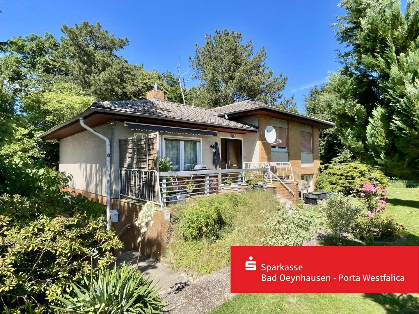 Außenansicht Außenansicht - Bungalow in 32549 Bad Oeynhausen mit 160m² kaufen