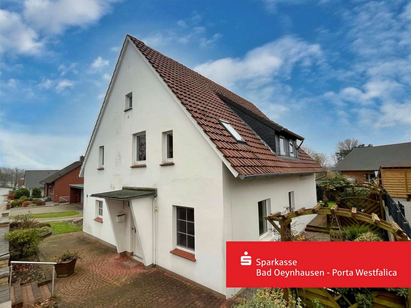 Frontansicht - Einfamilienhaus in 32549 Bad Oeynhausen mit 180m² kaufen