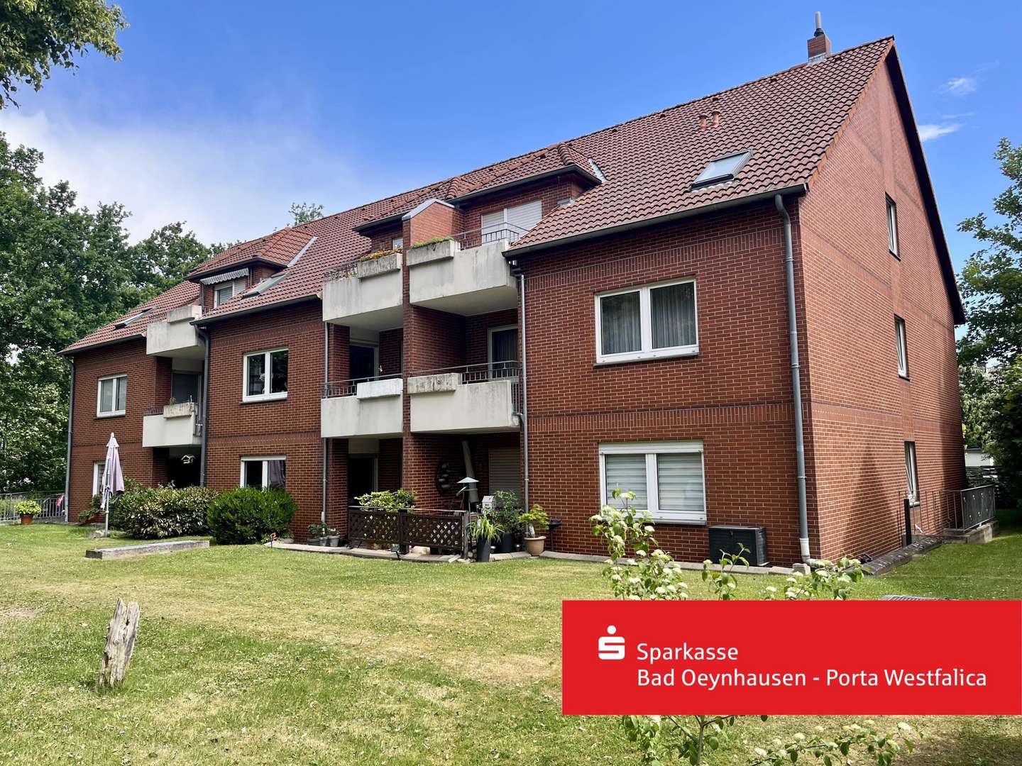 Außenansicht Außenansicht - Erdgeschosswohnung in 32545 Bad Oeynhausen mit 46m² kaufen