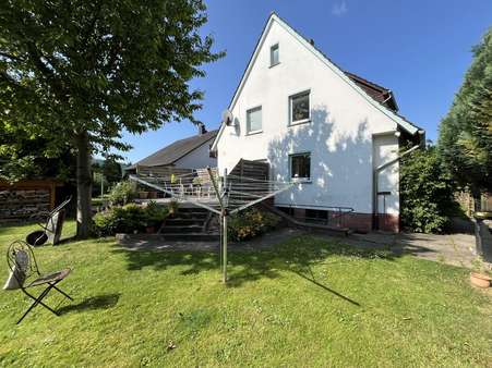 Rückansicht Rückansicht - Einfamilienhaus in 32457 Porta Westfalica mit 138m² kaufen