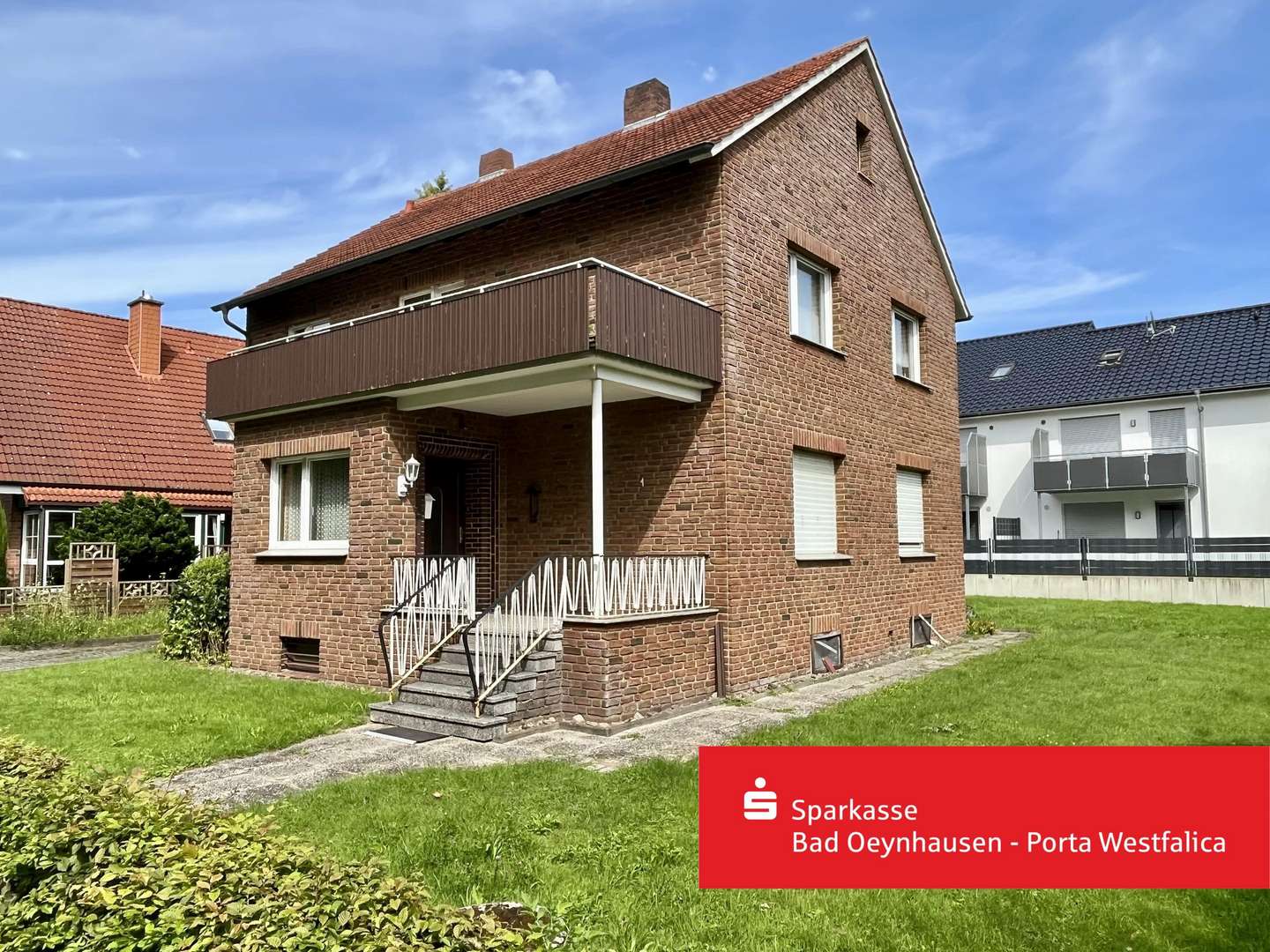 Außenansicht Außenansicht - Einfamilienhaus in 32549 Bad Oeynhausen mit 167m² kaufen