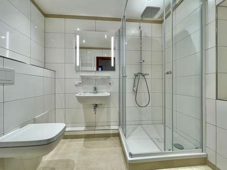 Badezimmer - Etagenwohnung in 32602 Vlotho mit 77m² kaufen