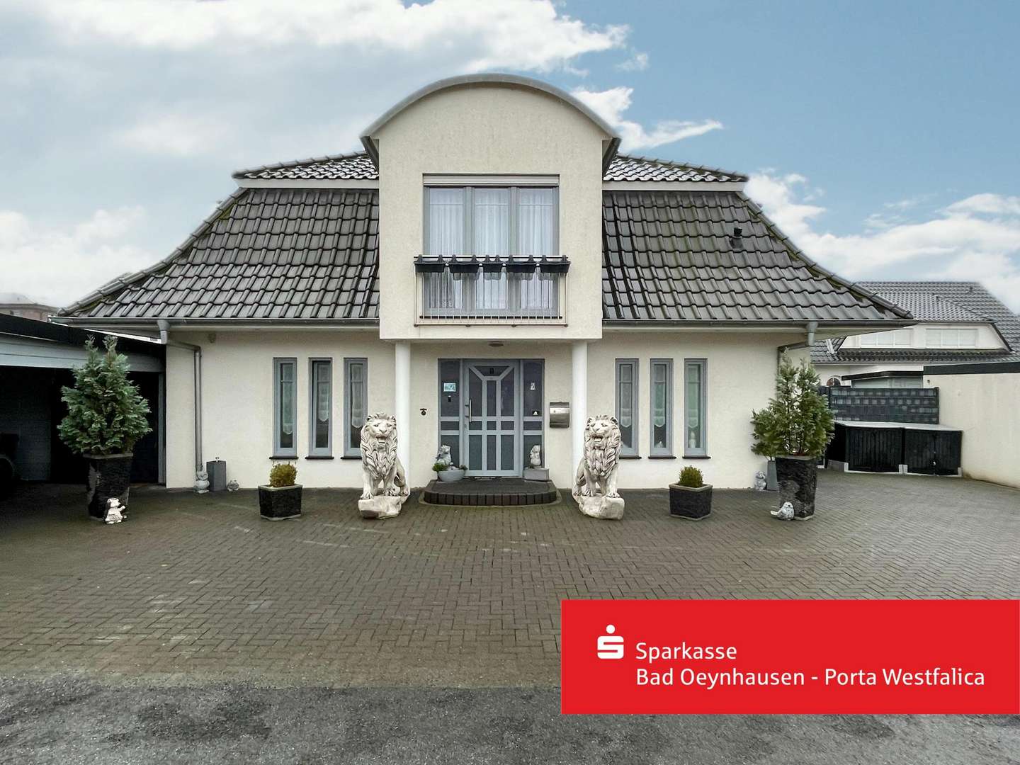 Frontansicht - Einfamilienhaus in 32457 Porta Westfalica mit 175m² günstig kaufen