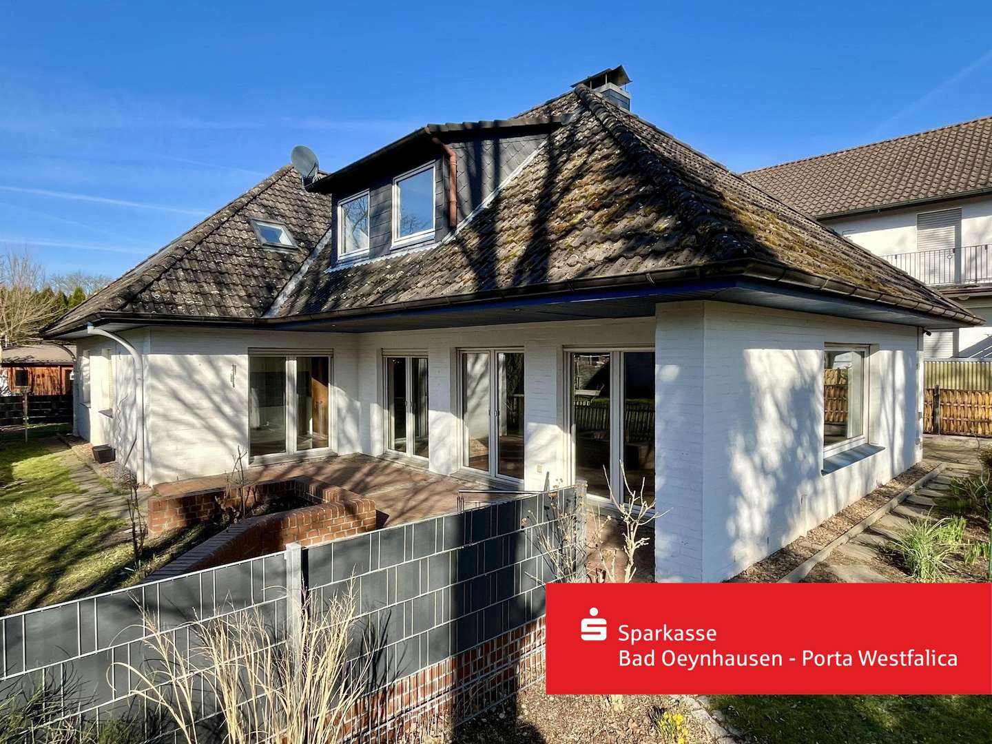 Seitenansicht - Bungalow in 32547 Bad Oeynhausen mit 175m² kaufen