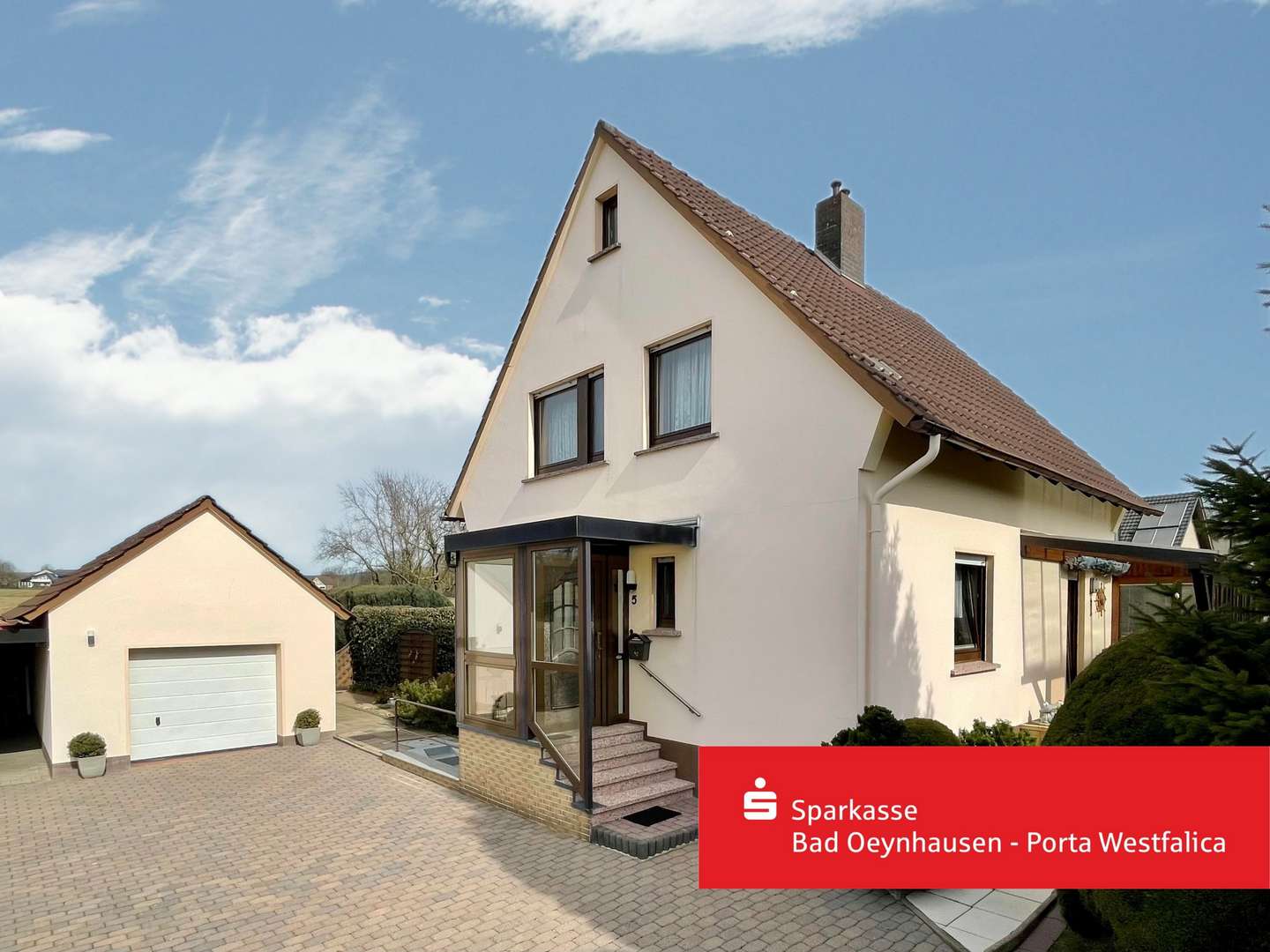 Außenansicht - Einfamilienhaus in 32549 Bad Oeynhausen mit 94m² kaufen