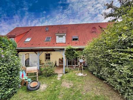 Terasse Terasse - Reihenmittelhaus in 32289 Rödinghausen mit 125m² kaufen