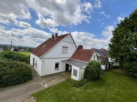 Rückansicht Rückansicht - Zweifamilienhaus in 32584 Löhne mit 170m² kaufen