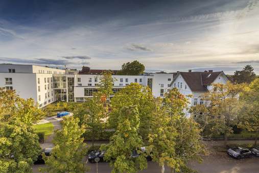 Blick von der Terrasse - Penthouse-Wohnung in 32545 Bad Oeynhausen mit 164m² kaufen