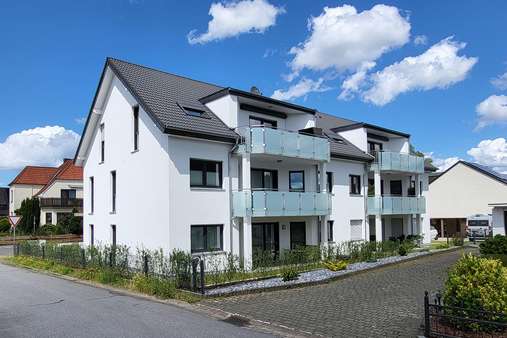 Balkonseite - Etagenwohnung in 32120 Hiddenhausen mit 104m² kaufen