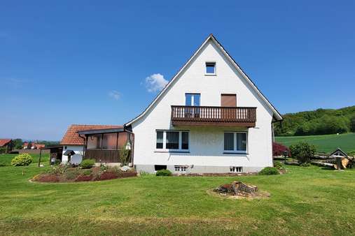 Balkonseite - Zweifamilienhaus in 32120 Hiddenhausen mit 120m² kaufen