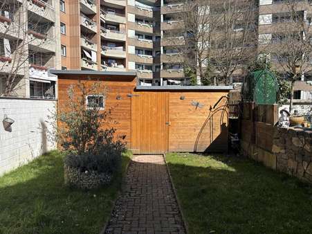 Garten und Gartenschuppen - Einfamilienhaus in 32052 Herford mit 130m² kaufen