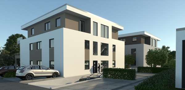 Straßenansicht - Etagenwohnung in 32120 Hiddenhausen mit 92m² kaufen