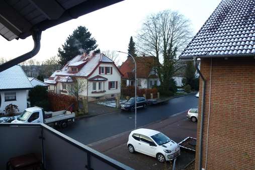 Blick vom Balkon Blick vom Balkon - Etagenwohnung in 32278 Kirchlengern mit 68m² kaufen