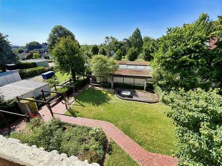 Blick vom Balkon Blick vom Balkon - Etagenwohnung in 32051 Herford mit 66m² kaufen