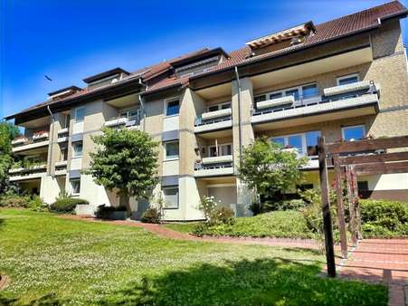 Rückansicht Rückansicht - Etagenwohnung in 32051 Herford mit 66m² kaufen