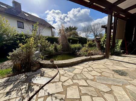 Garten - Reihenendhaus in 32584 Löhne mit 113m² kaufen