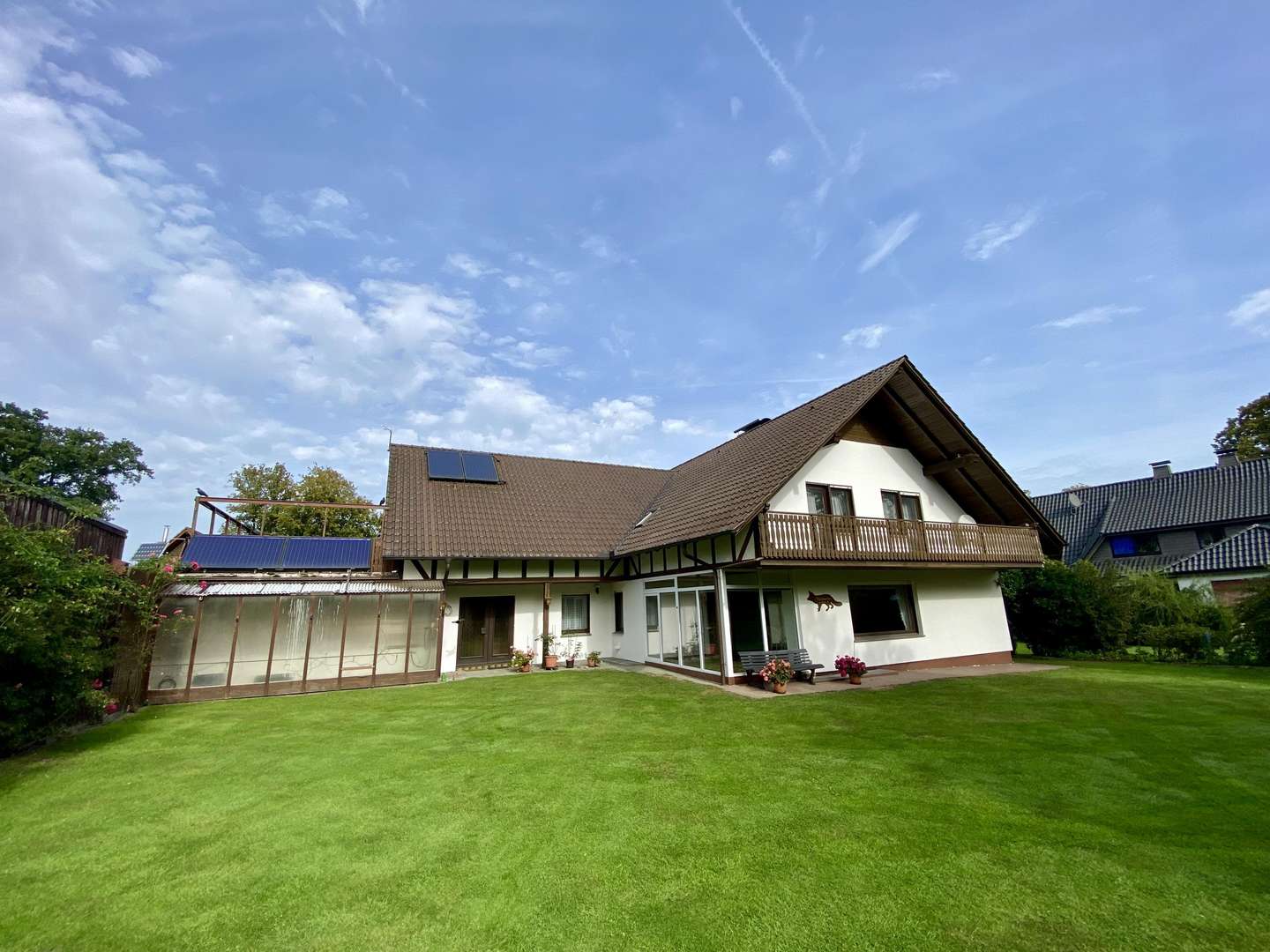 Rückansicht - Zweifamilienhaus in 32584 Löhne mit 150m² kaufen