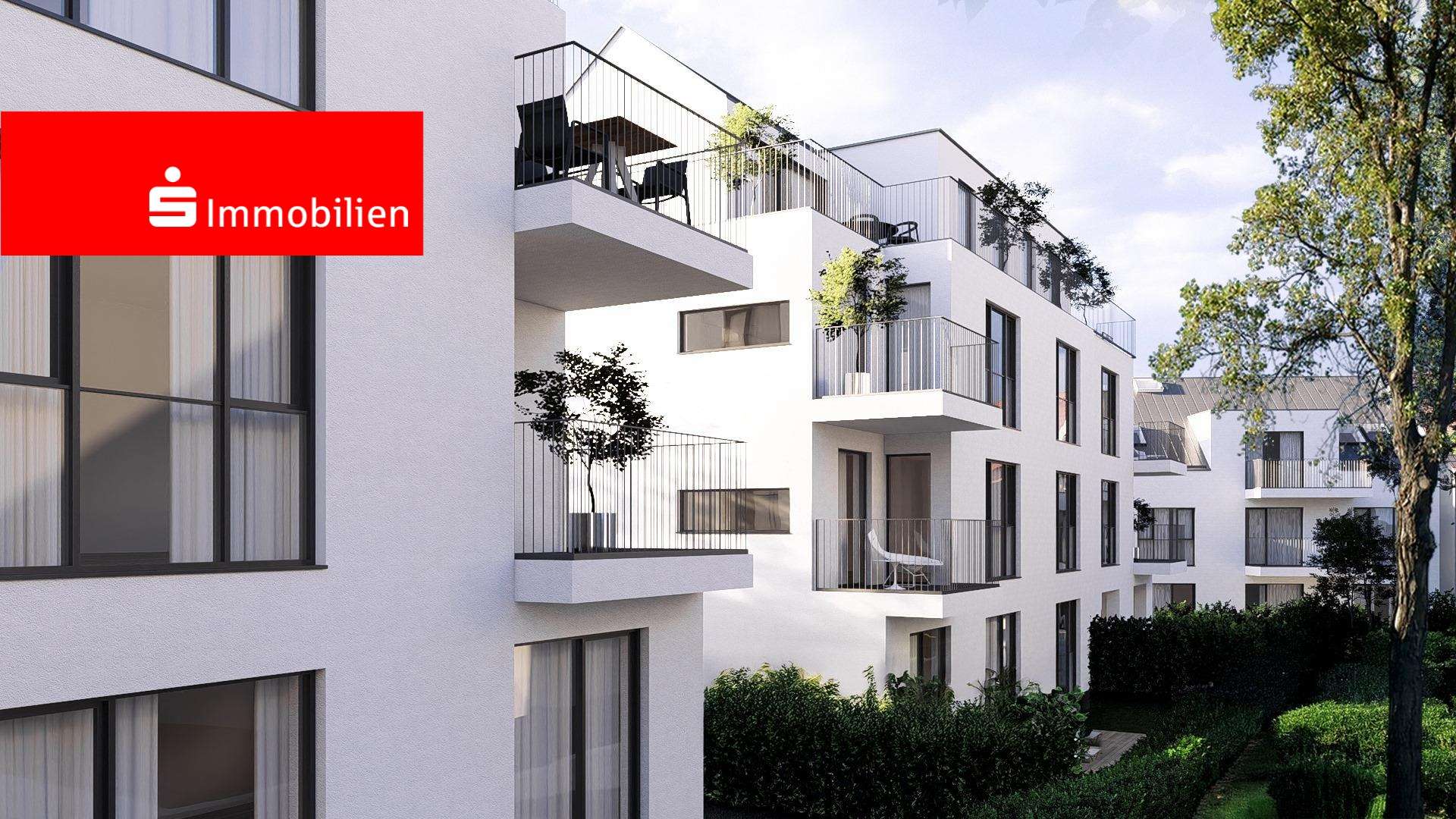 Visualisierung Seitenansicht - Etagenwohnung in 65843 Sulzbach mit 74m² kaufen