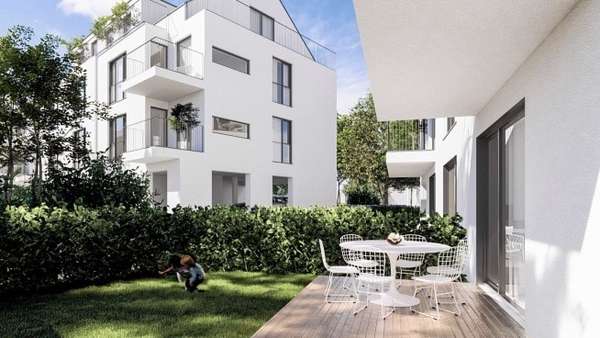 Terrasse_und_Garten - Erdgeschosswohnung in 65843 Sulzbach mit 74m² kaufen