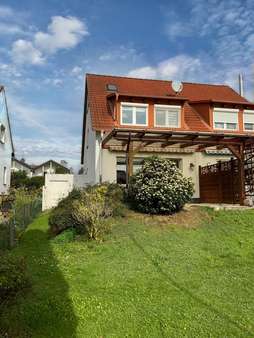 Garten - Doppelhaushälfte in 61130 Nidderau mit 109m² kaufen