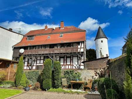 Rückansicht - Mehrfamilienhaus in 63546 Hammersbach mit 234m² kaufen