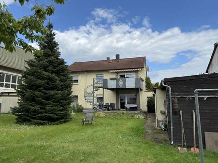 Ansicht Rückseite - Zweifamilienhaus in 63538 Großkrotzenburg mit 175m² kaufen